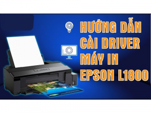 Hướng dẫn tải và cài đặt máy in Epson L1800 cho WINDOWS và MAC