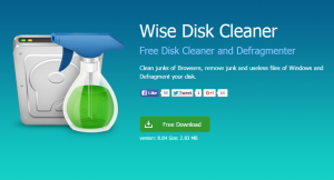 Download Wise Disk Cleaner 9 – dọn dẹp máy tính miễn phí