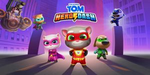 Tải Hack Talking Tom Hero Dash APK MOD Update 2022