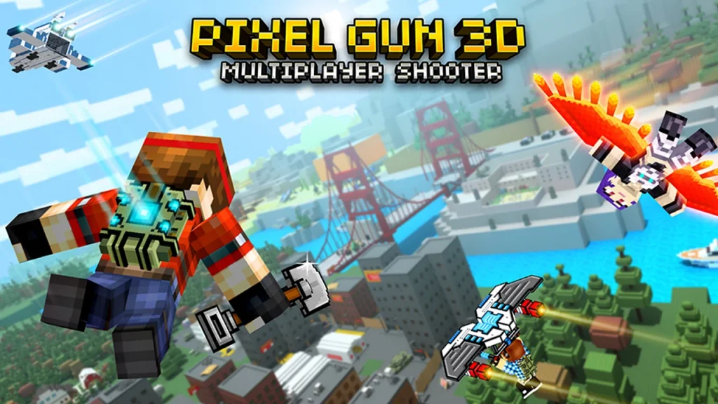 Tải Pixel Gun 3D MOD APK miễn phí điện thoại mới nhất 2022