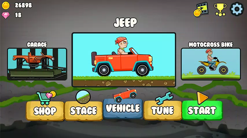 Hack Hill Climb Racing APK MOD