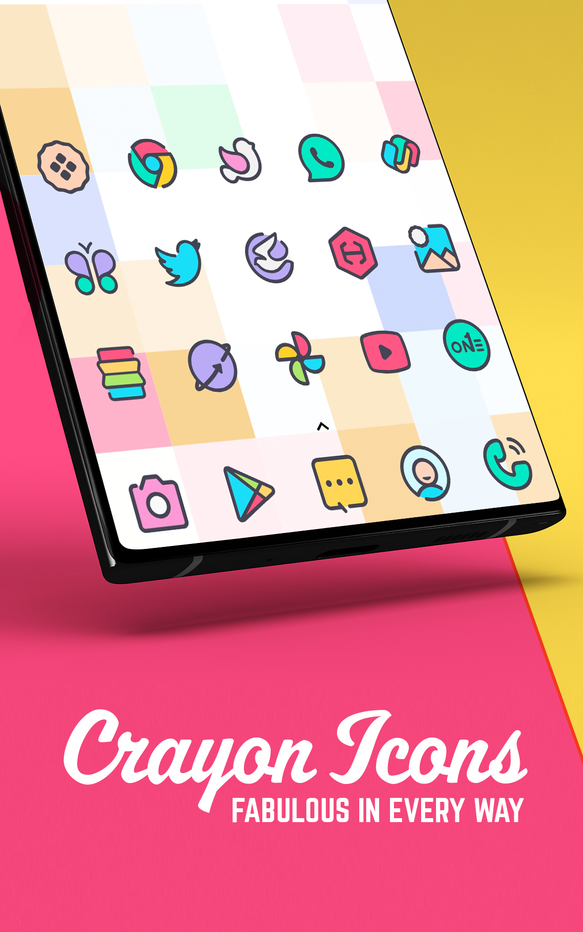 Crayon Icon Pack APK