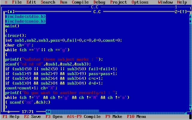 Tải phần mềm lập trình Turbo C ++ dành cho Windows